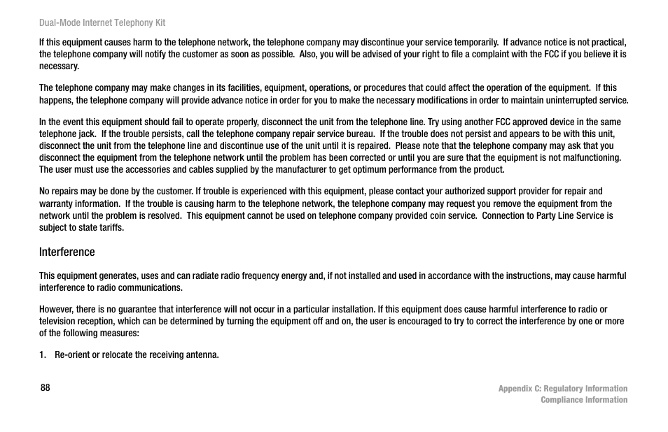 Linksys iPhone CIT400 User Manual | Page 96 / 106
