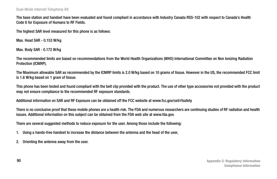 Linksys iPhone CIT400 User Manual | Page 98 / 106