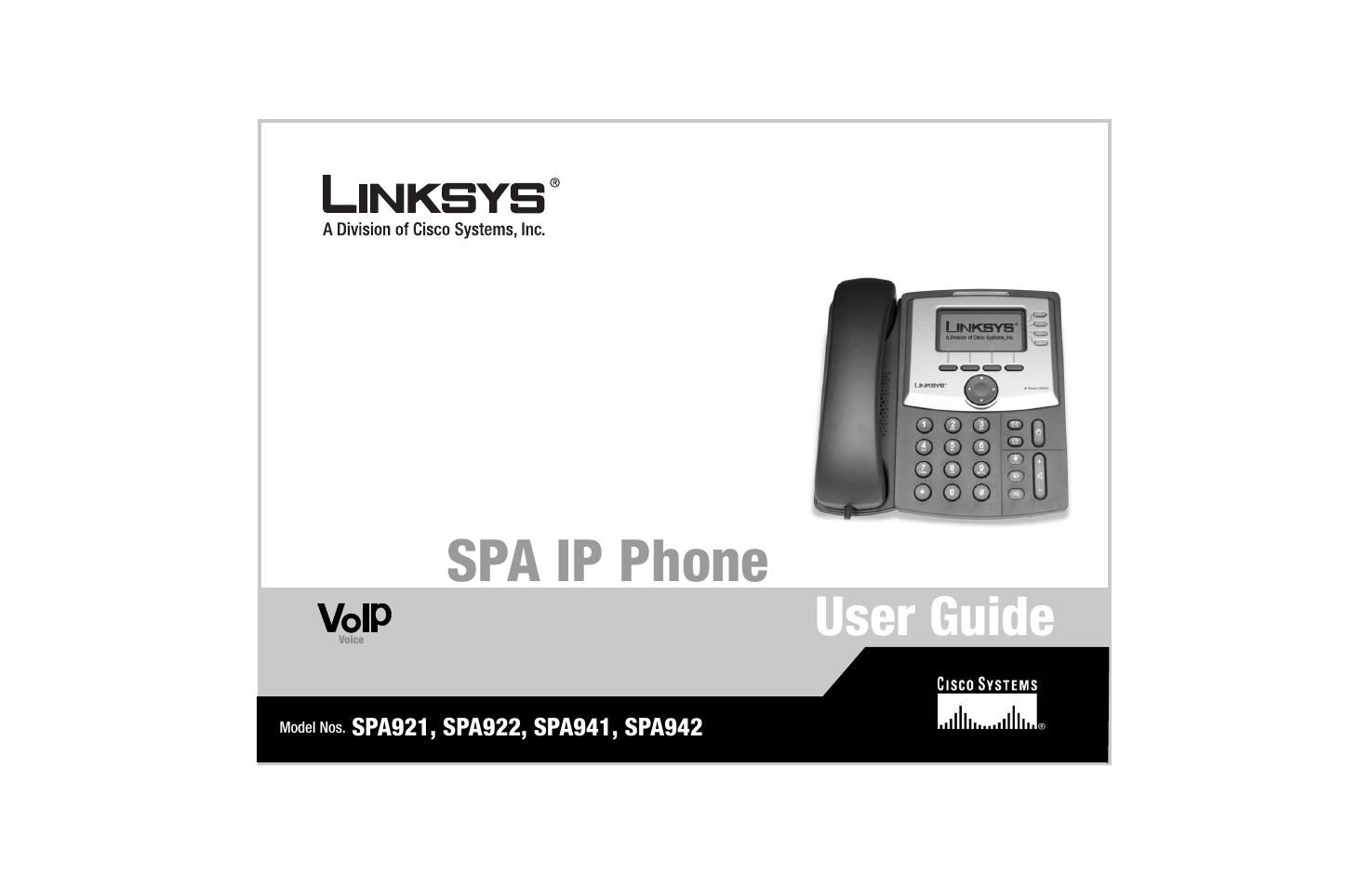 Linksys SPA 922 User Manual | 29 pages