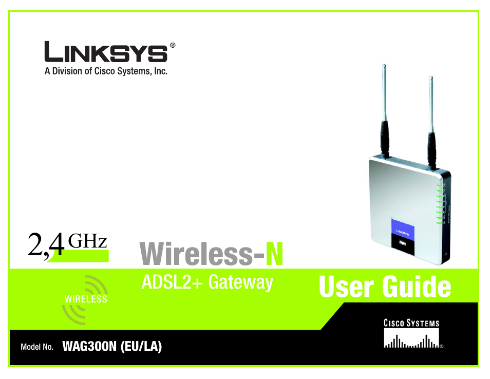 Linksys WAG300N User Manual | 98 pages