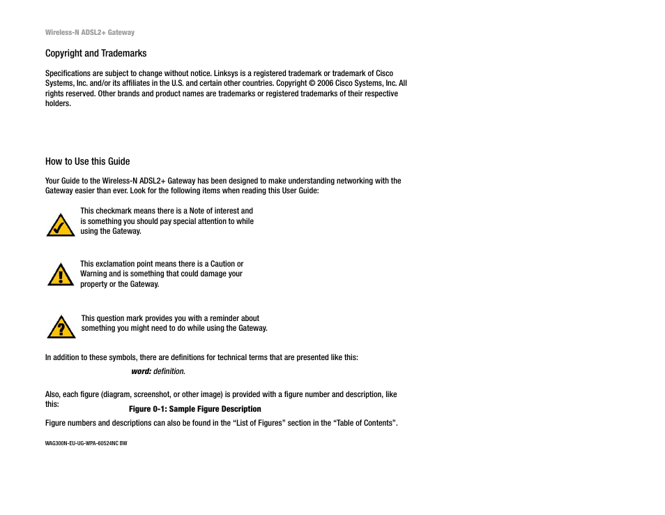 Copyright and trademarks | Linksys WAG300N User Manual | Page 2 / 98