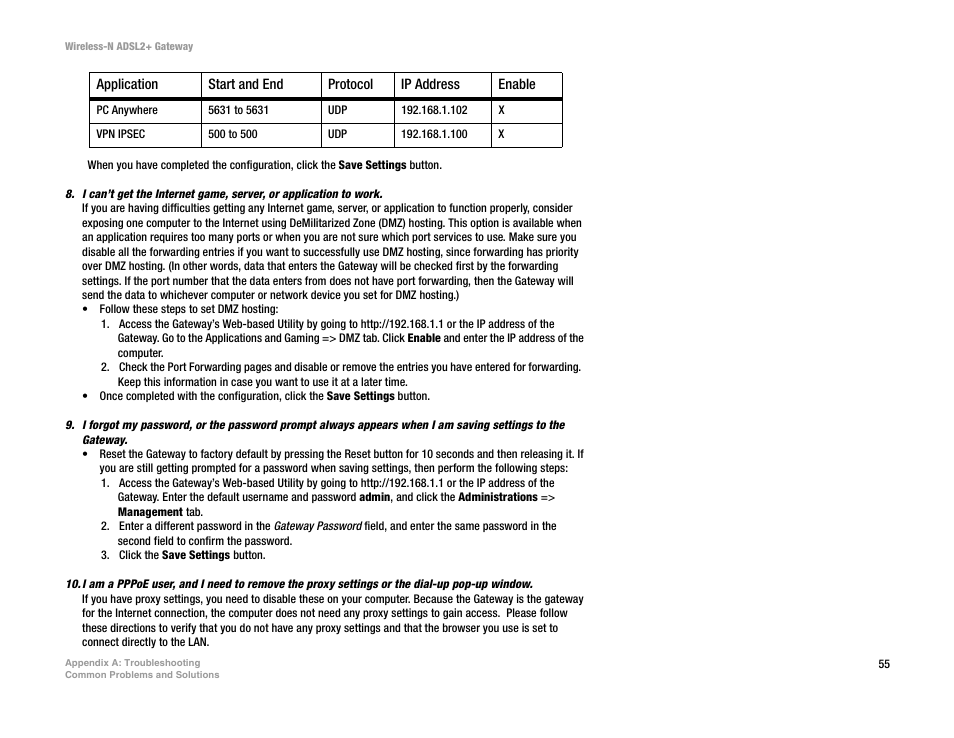 Linksys WAG300N User Manual | Page 61 / 98