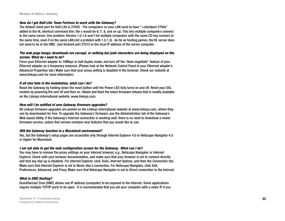 Linksys WAG300N User Manual | Page 66 / 98