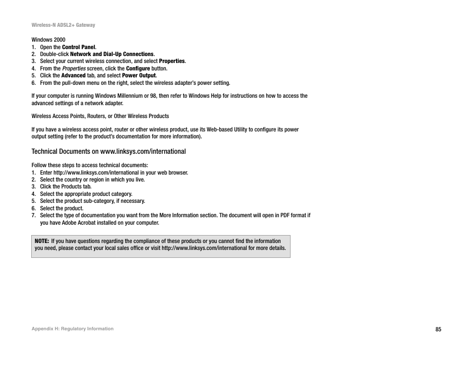 Linksys WAG300N User Manual | Page 91 / 98