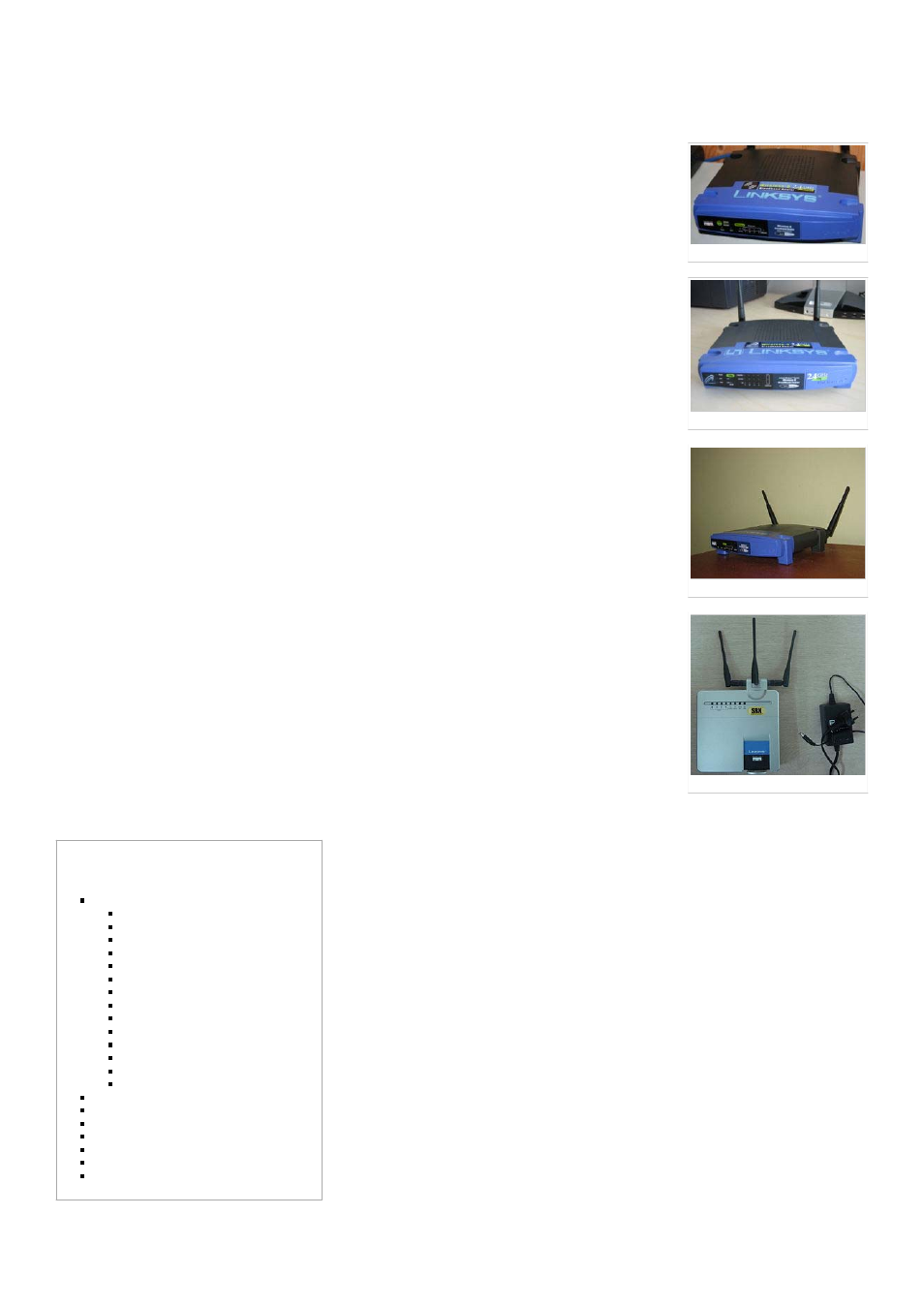 Linksys Router WRT54G User Manual | 6 pages
