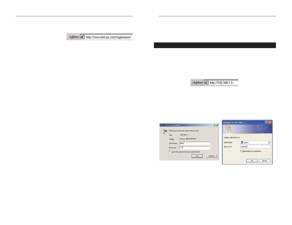 Chapter 6: using the gateway’s web-based utility | Linksys BEFDSR41W User Manual | Page 17 / 46