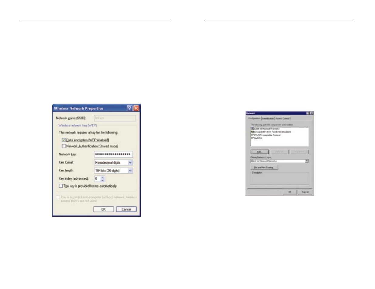 Appendix c: installing the t c p/ i p protocol | Linksys BEFDSR41W User Manual | Page 41 / 46