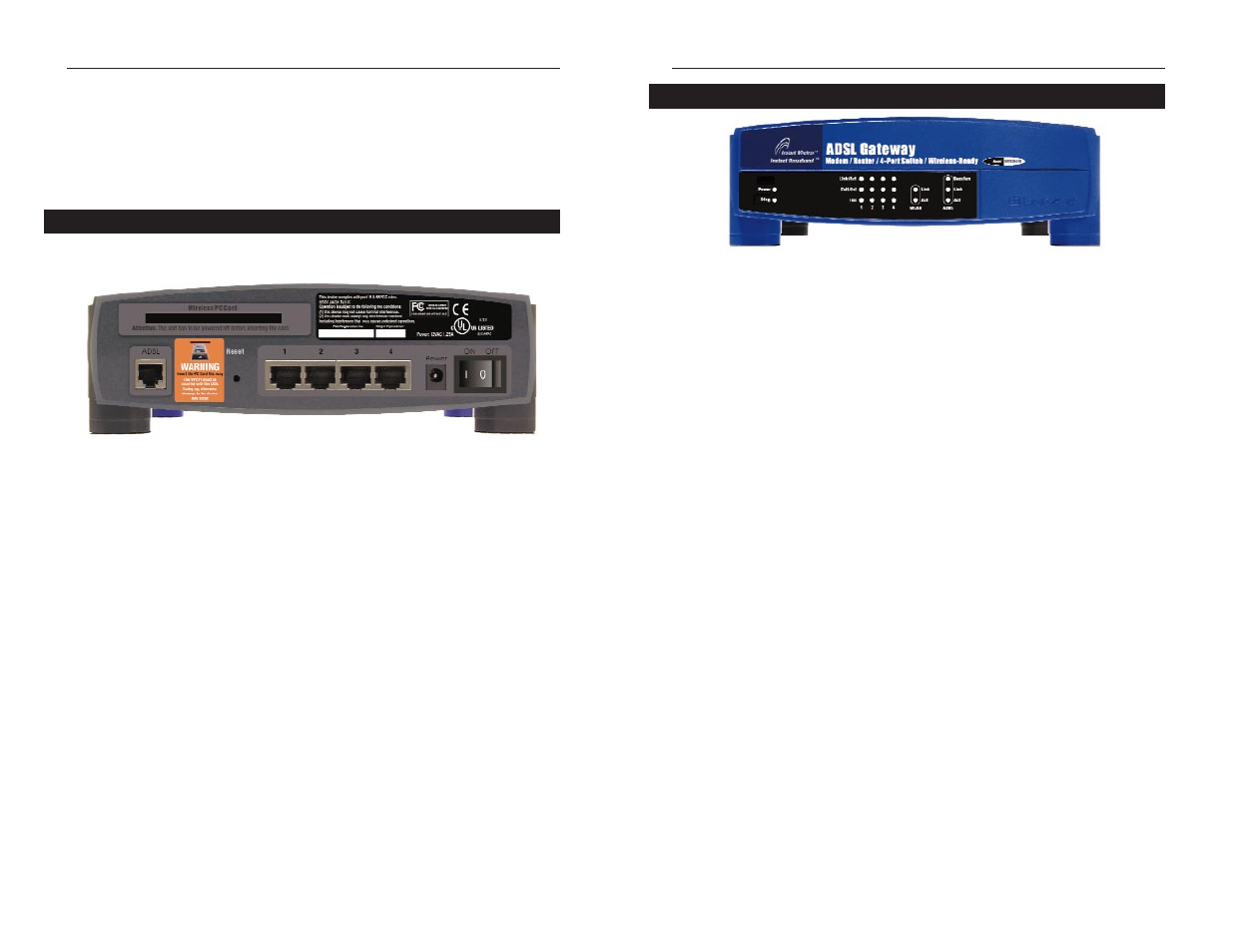 Chapter 2: getting to know the adsl gateway | Linksys BEFDSR41W User Manual | Page 8 / 46