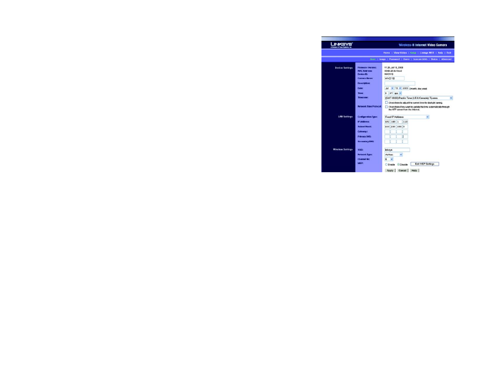 Linksys WVC11B User Manual | Page 49 / 87