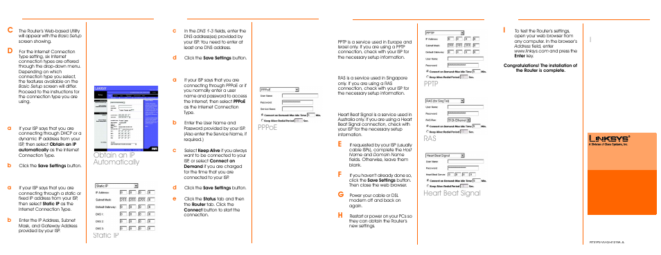 Linksys Broadband Router with 2 Phone Ports RT31P2-VU User Manual | Page 2 / 2