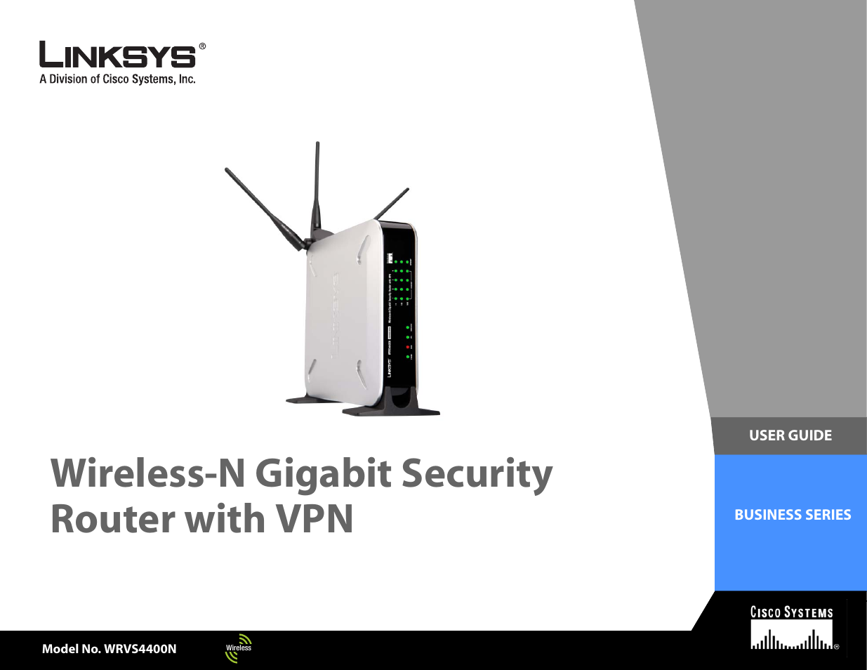 Linksys WRVS4400N User Manual | 134 pages