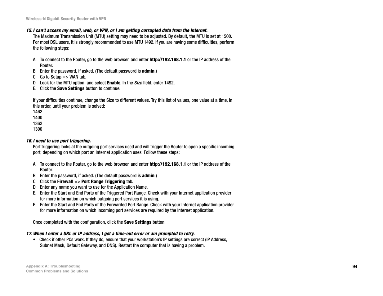 Linksys WRVS4400N User Manual | Page 102 / 134