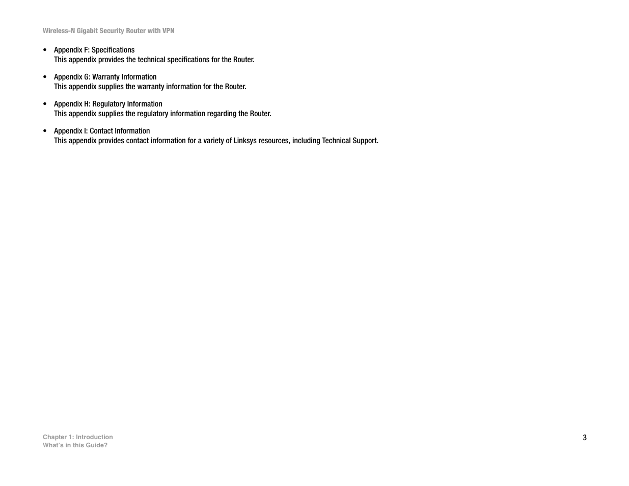 Linksys WRVS4400N User Manual | Page 11 / 134
