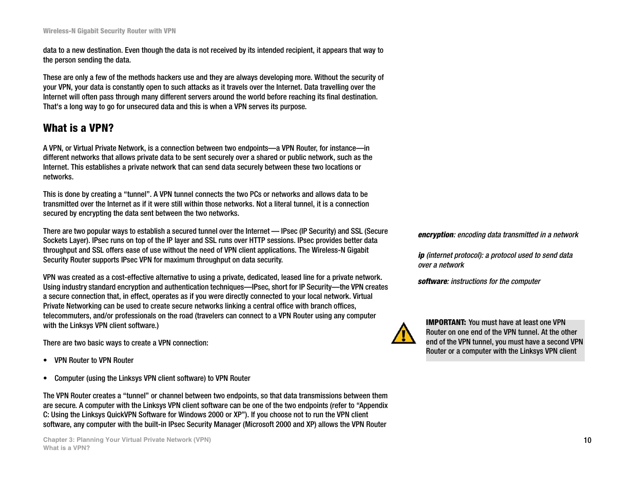 What is a vpn | Linksys WRVS4400N User Manual | Page 18 / 134