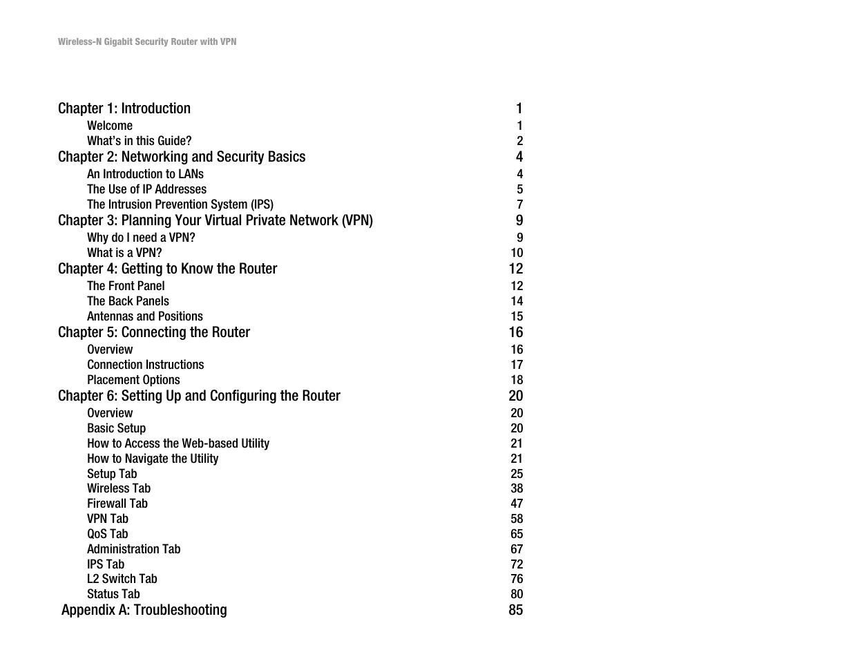 Linksys WRVS4400N User Manual | Page 3 / 134