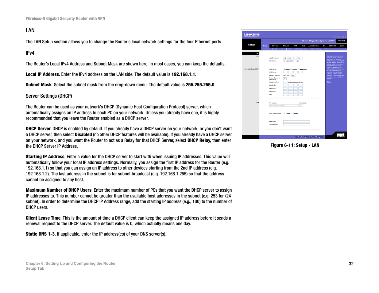 Linksys WRVS4400N User Manual | Page 40 / 134