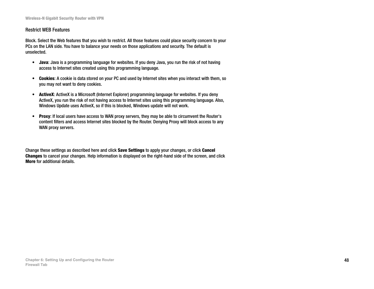 Linksys WRVS4400N User Manual | Page 56 / 134
