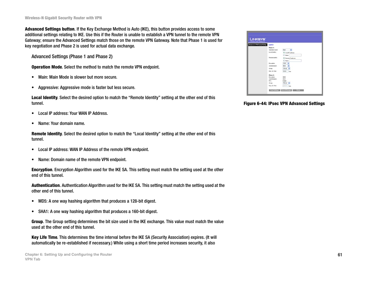 Linksys WRVS4400N User Manual | Page 69 / 134