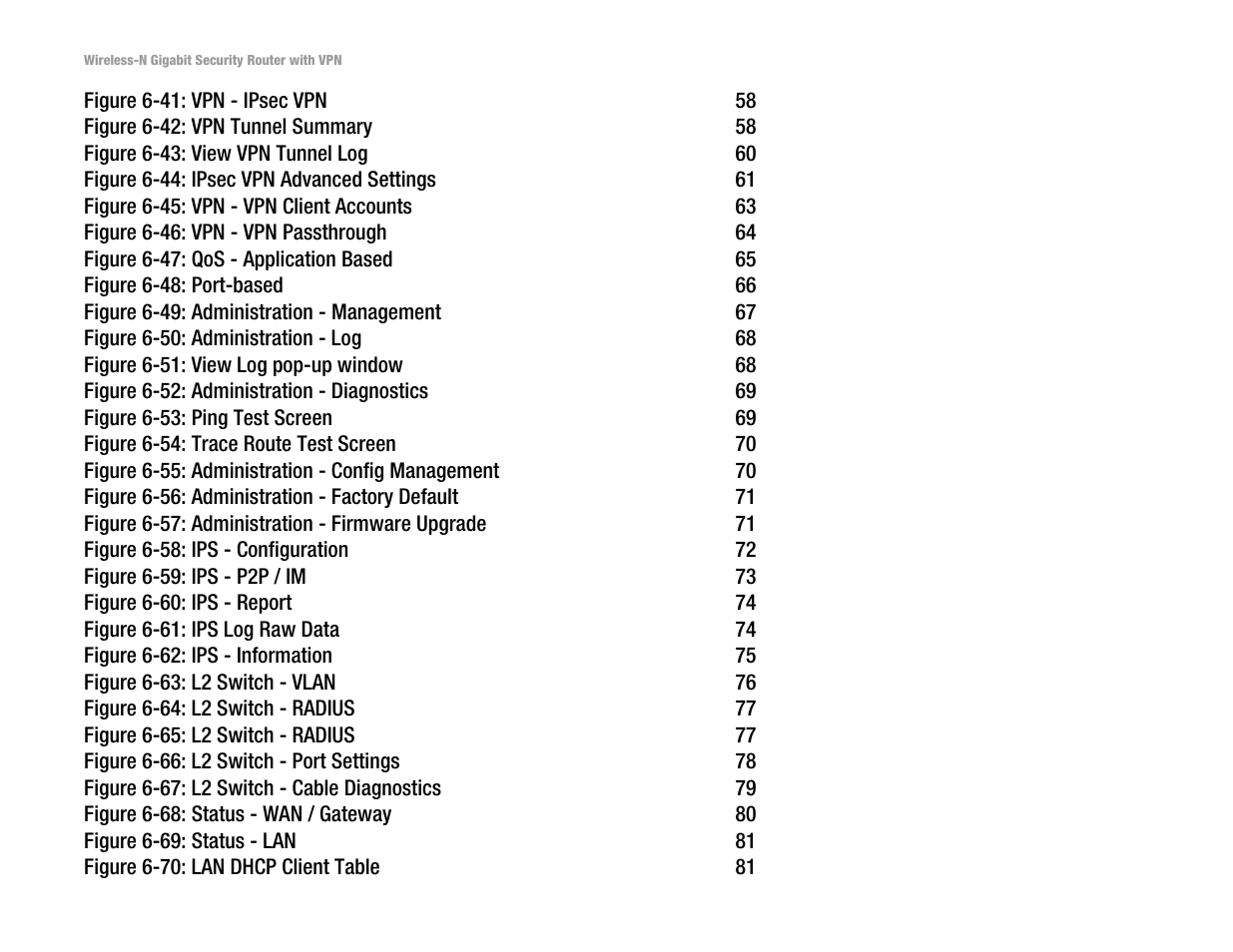 Linksys WRVS4400N User Manual | Page 7 / 134