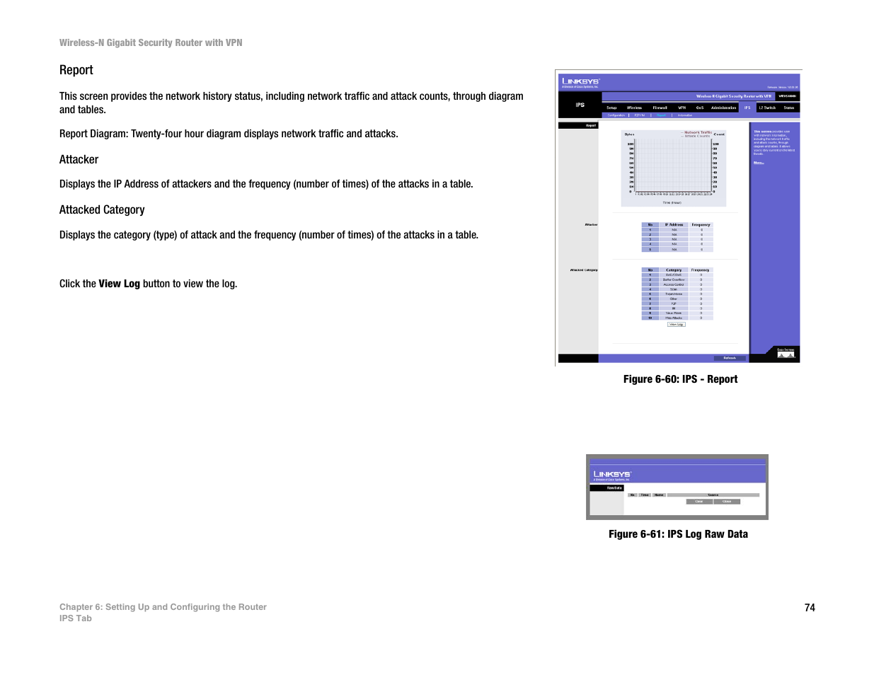 Report | Linksys WRVS4400N User Manual | Page 82 / 134
