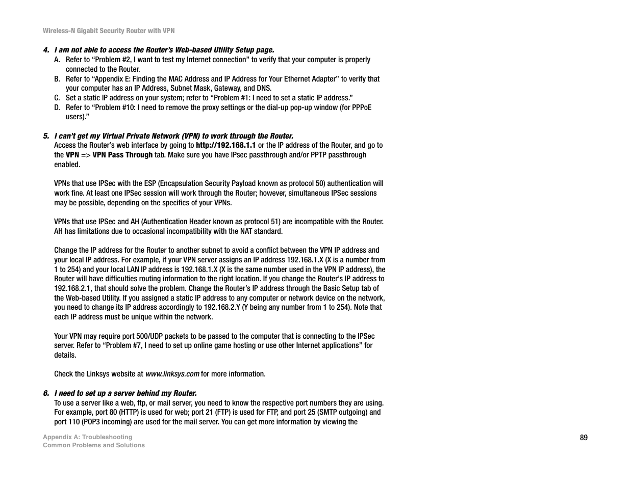 Linksys WRVS4400N User Manual | Page 97 / 134