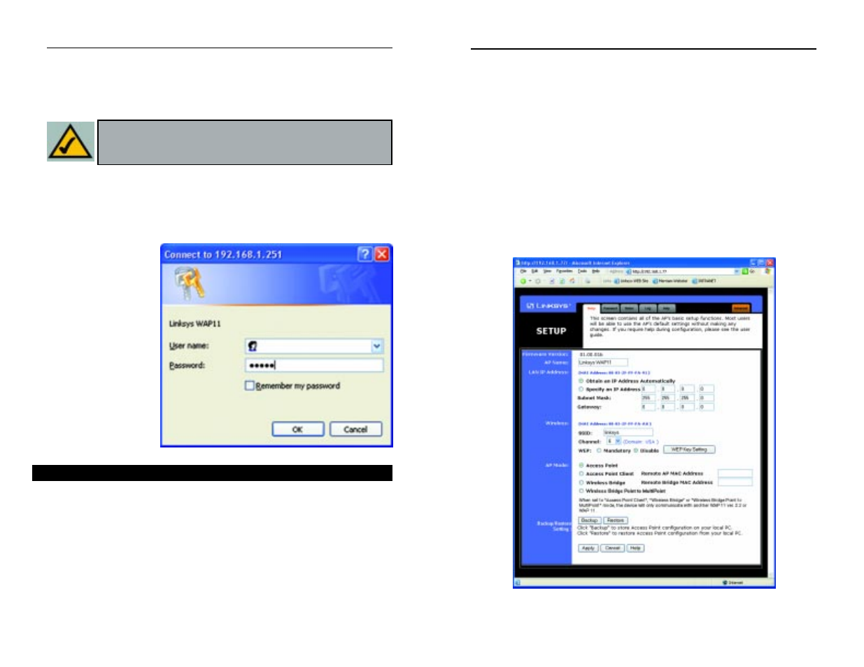 Linksys WAP11 v2.2 User Manual | Page 11 / 28