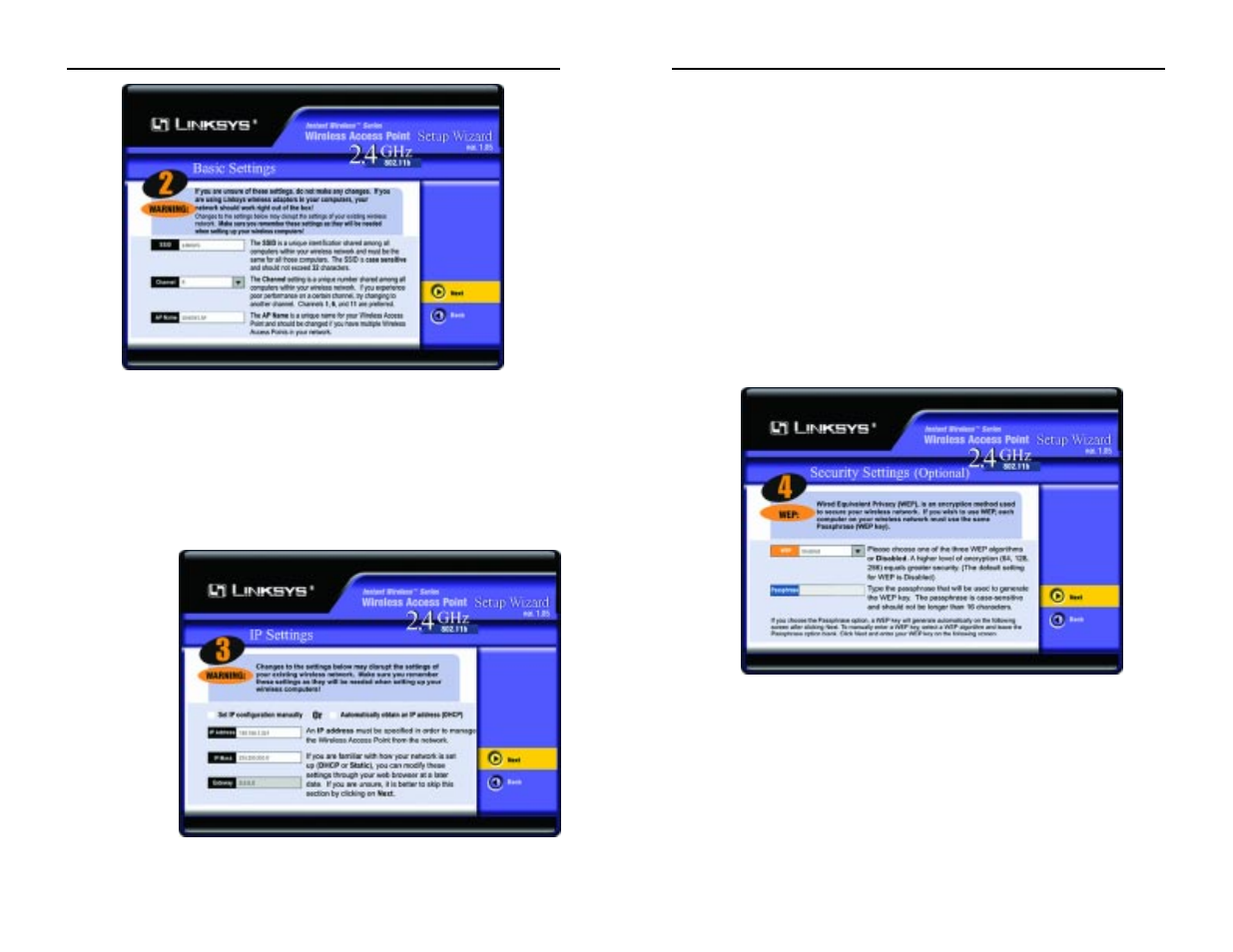 Linksys WAP11 v2.2 User Manual | Page 9 / 28