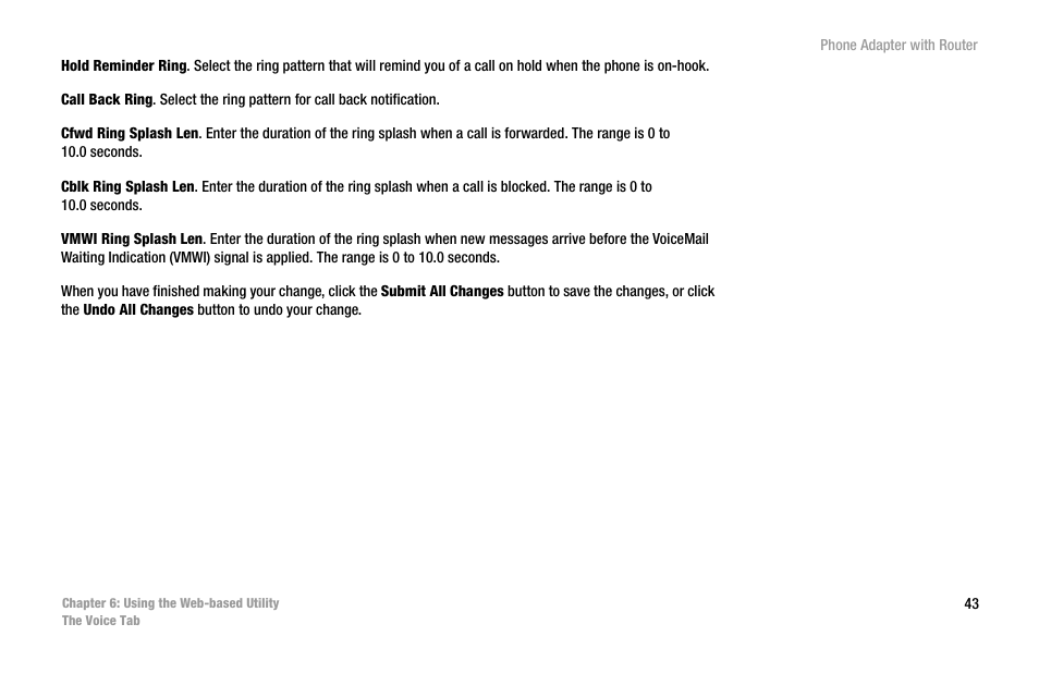 Linksys SPA2102 User Manual | Page 51 / 96