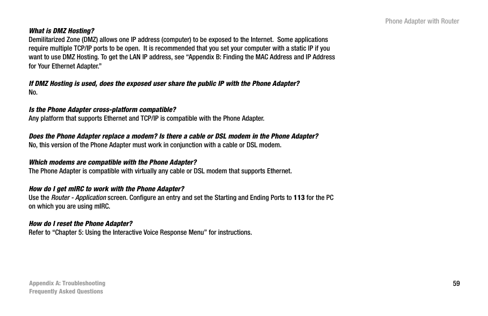 Linksys SPA2102 User Manual | Page 67 / 96
