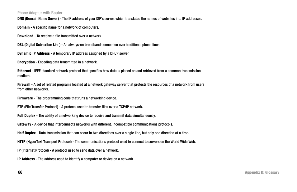 Linksys SPA2102 User Manual | Page 74 / 96