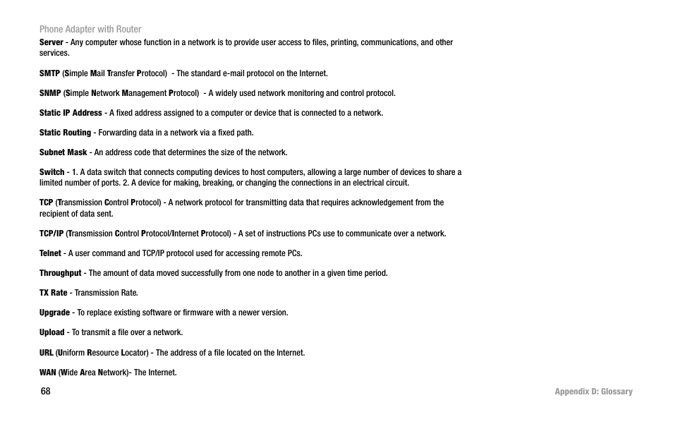 Linksys SPA2102 User Manual | Page 76 / 96