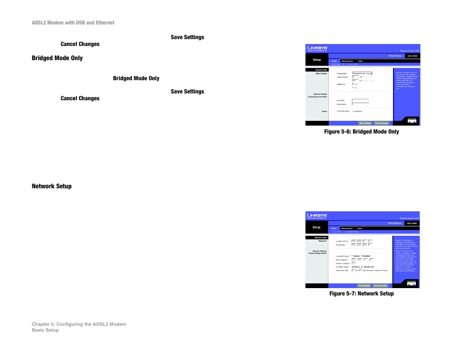 Linksys ADSL2MUE User Manual | Page 22 / 46