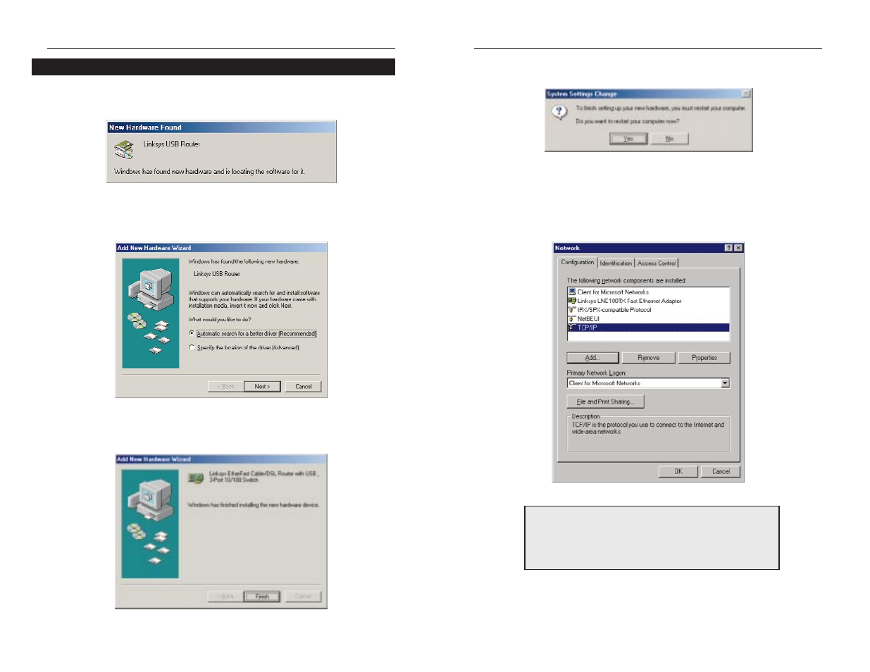 Linksys EtherFast BEFSRU31 User Manual | Page 18 / 47