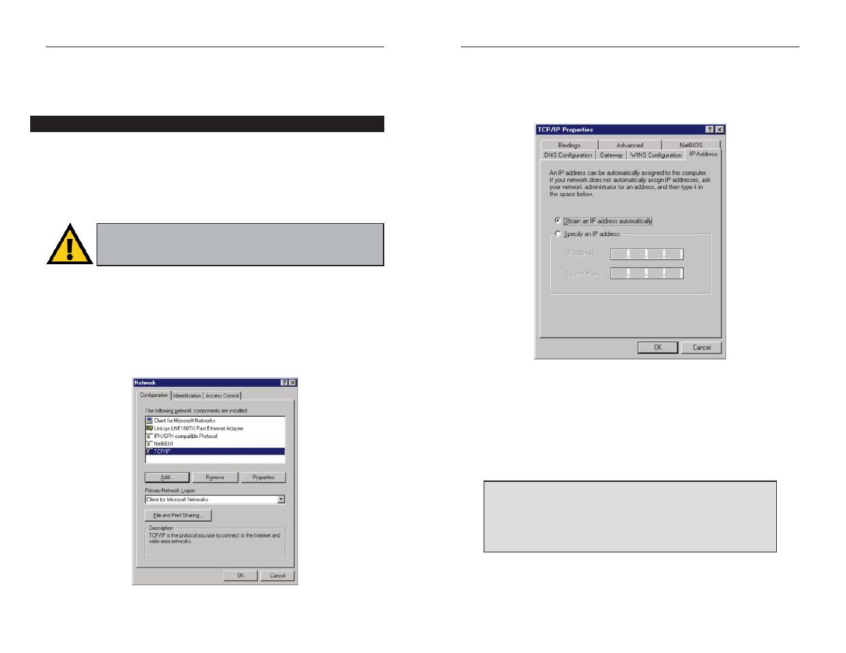 Configuring your network with the cable/dsl router | Linksys EtherFast BEFSRU31 User Manual | Page 20 / 47
