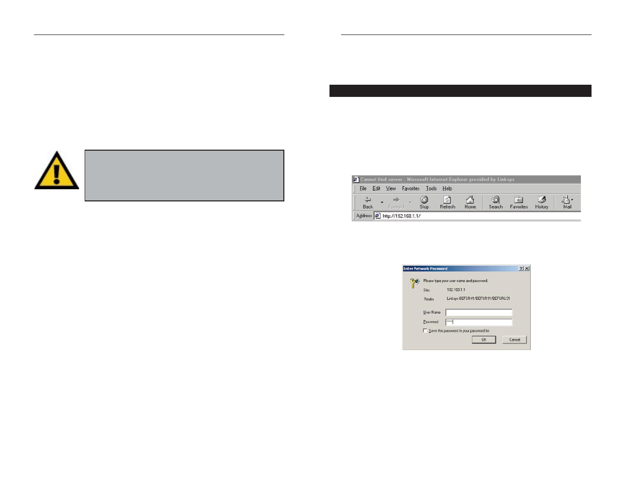 The cable/dsl router’s web- based utility | Linksys EtherFast BEFSRU31 User Manual | Page 22 / 47