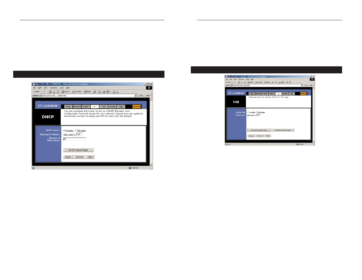 Linksys EtherFast BEFSRU31 User Manual | Page 25 / 47