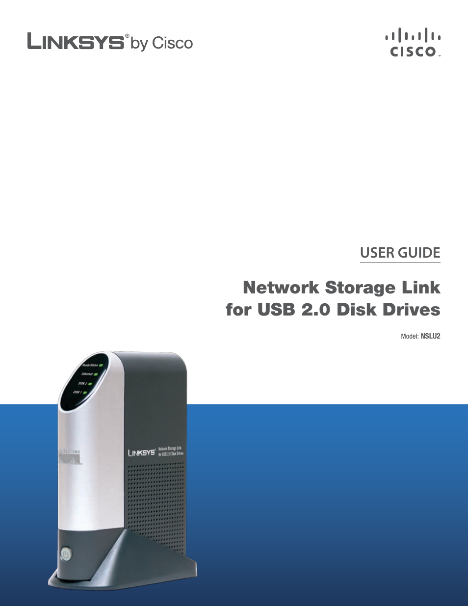 Linksys NSLU2 User Manual | 38 pages