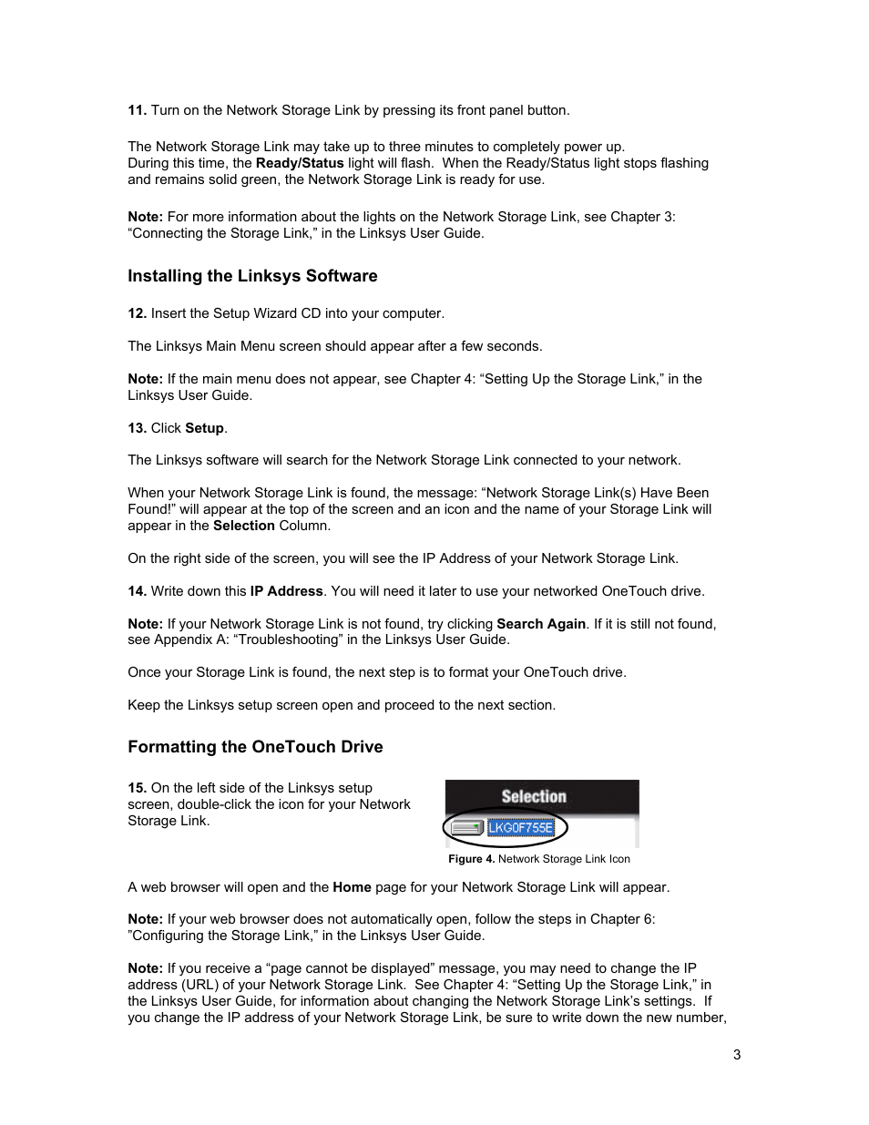 Linksys LKG0F755E User Manual | Page 3 / 7