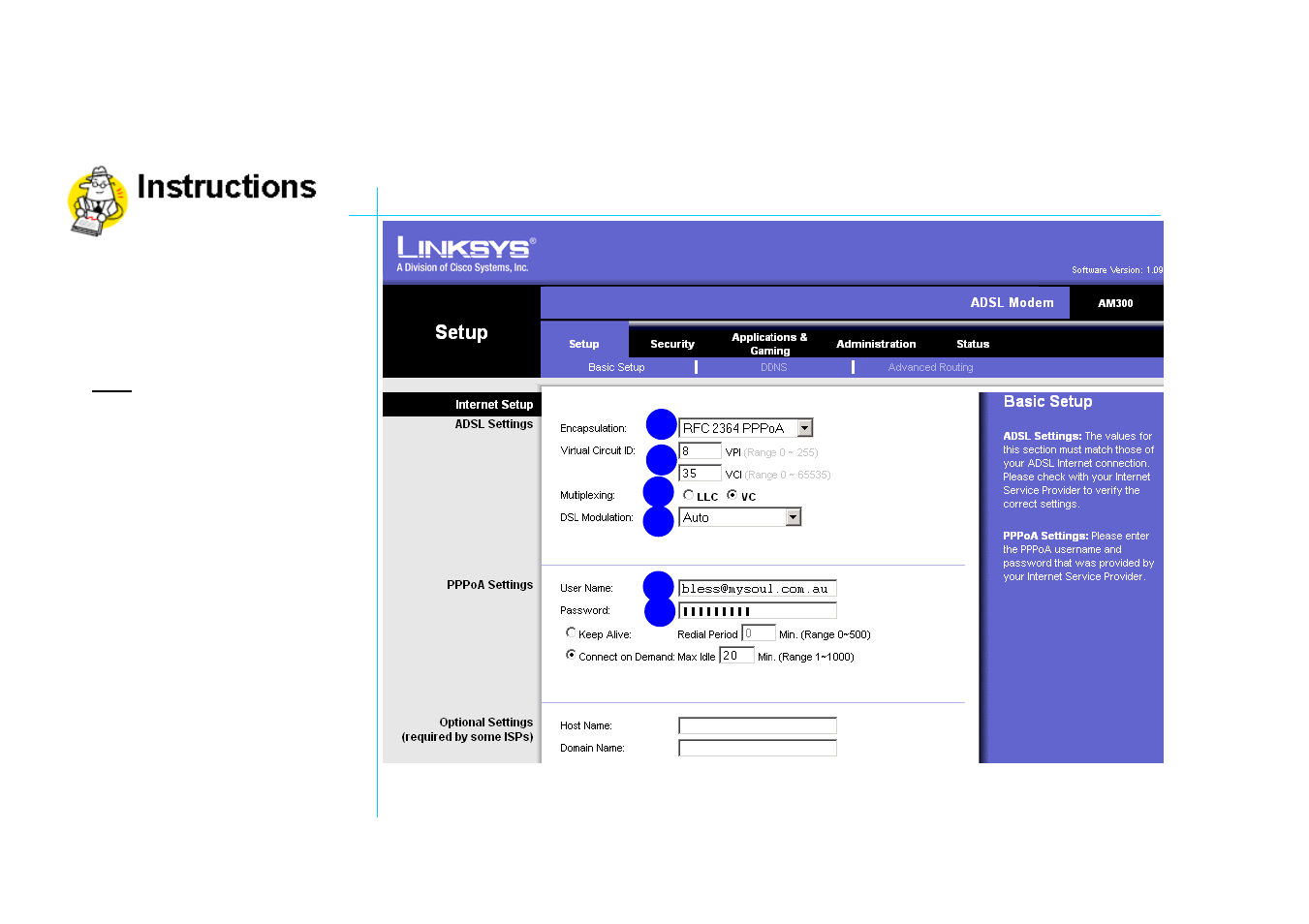 Linksys am300 quick configuration | Linksys AM300 User Manual | Page 4 / 7