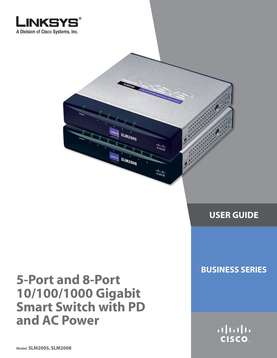 Linksys SLM2005 User Manual | 32 pages