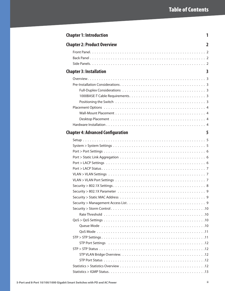 Linksys SLM2005 User Manual | Page 3 / 32