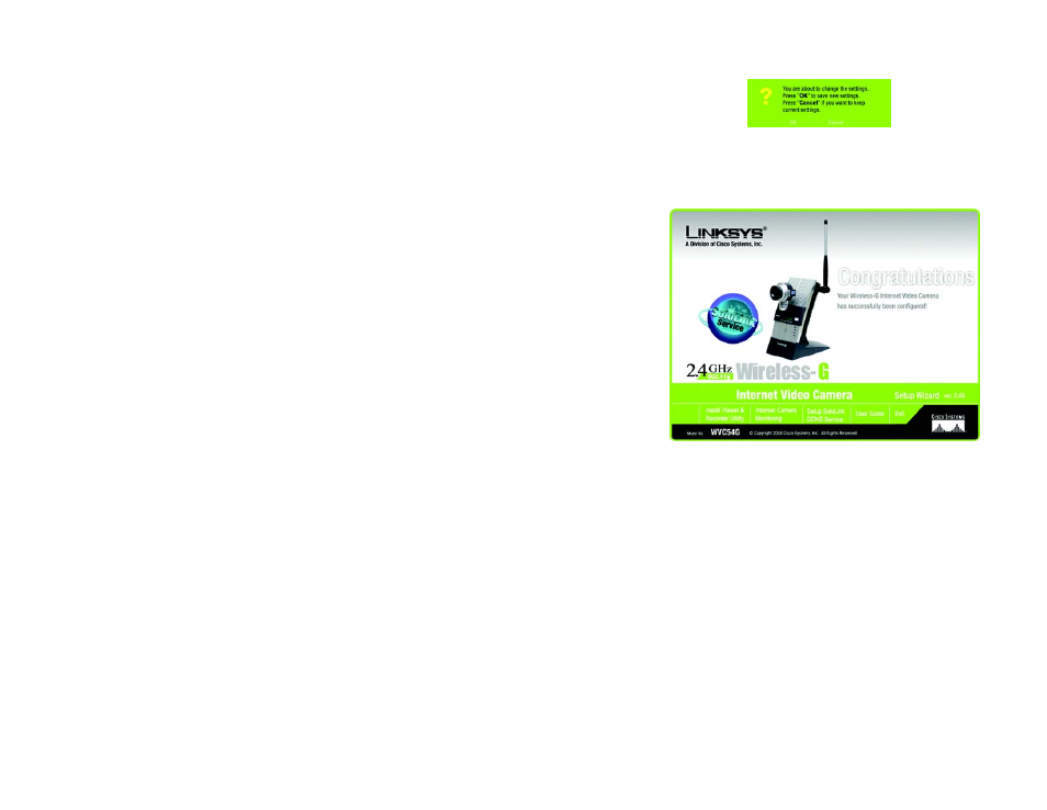 Linksys WVC54G-UK User Manual | Page 23 / 98
