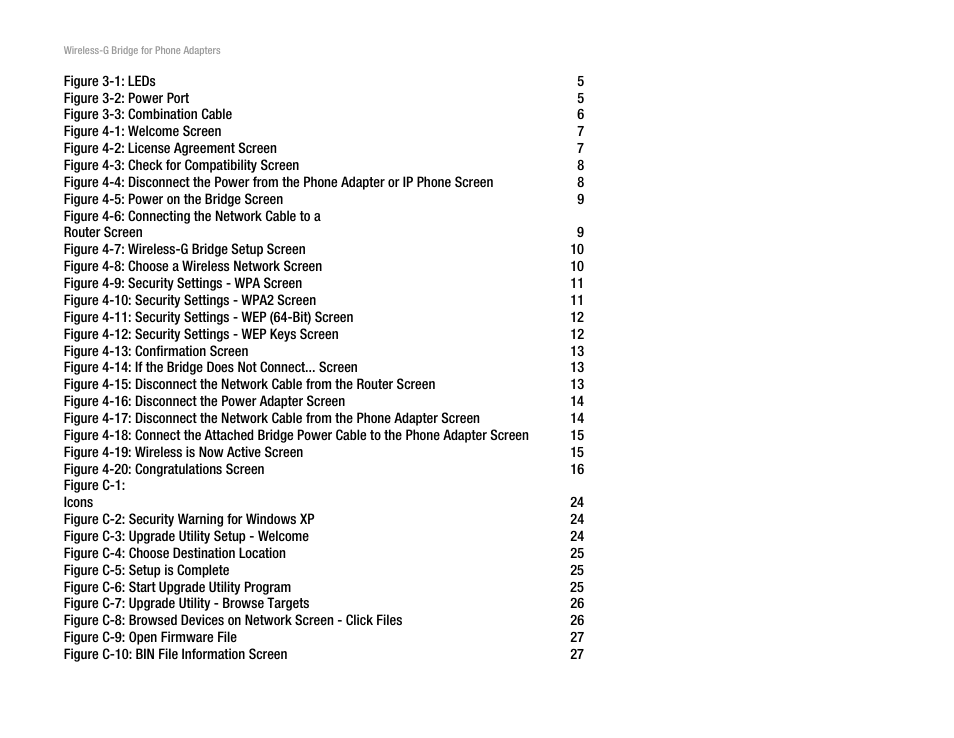 Linksys WBP54G V2 User Manual | Page 5 / 52