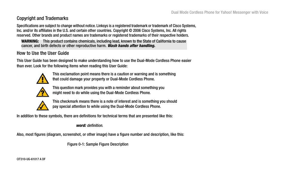 Linksys CIT310 User Manual | Page 2 / 70