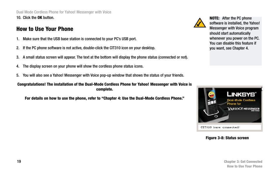 How to use your phone | Linksys CIT310 User Manual | Page 25 / 70