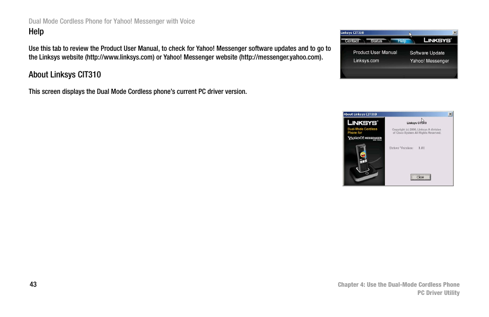 Linksys CIT310 User Manual | Page 49 / 70