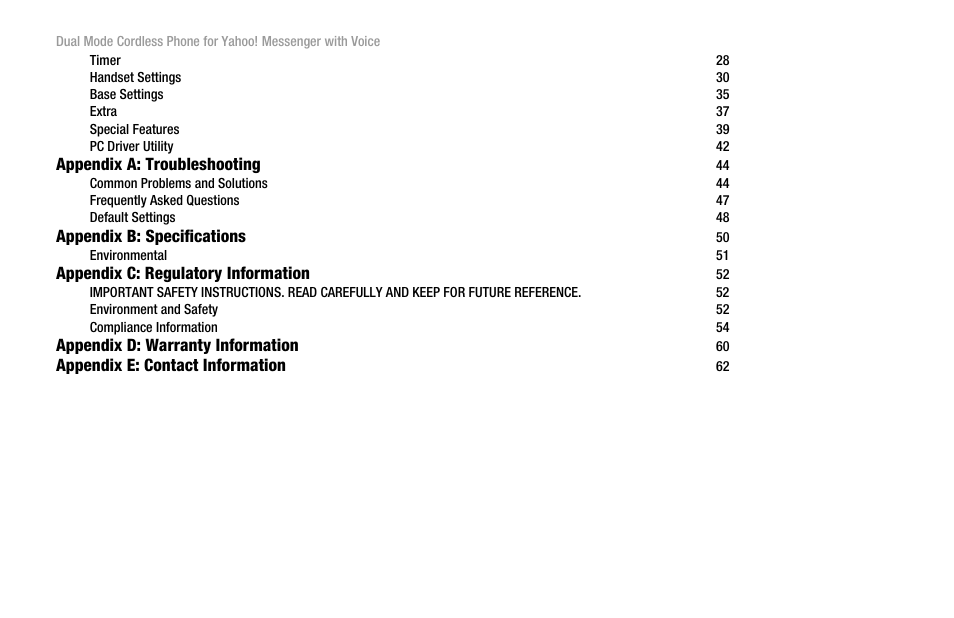 Linksys CIT310 User Manual | Page 6 / 70