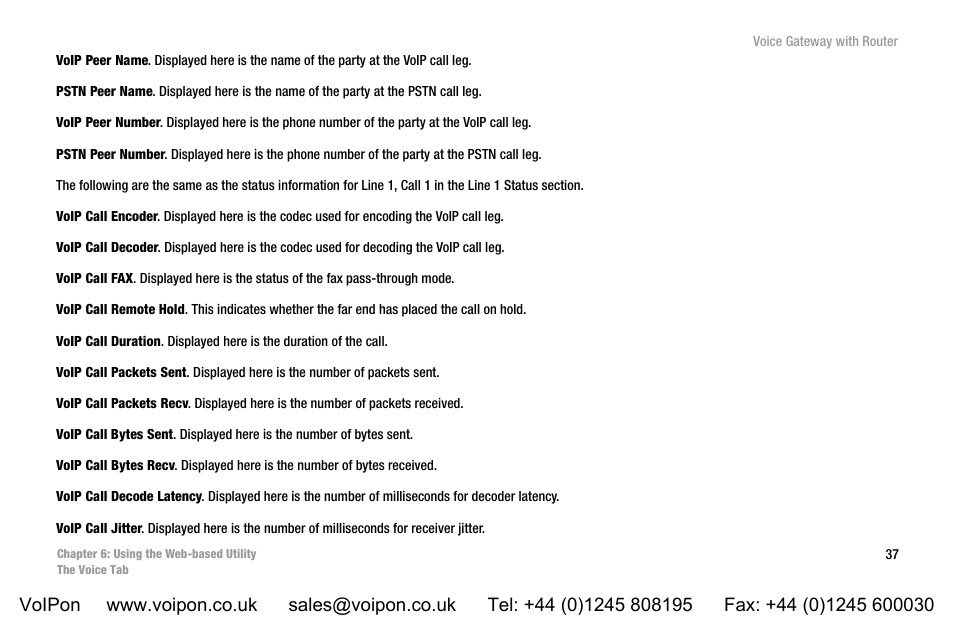 Linksys SPA3102 User Manual | Page 45 / 100