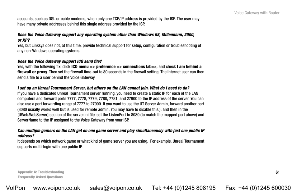 Linksys SPA3102 User Manual | Page 69 / 100