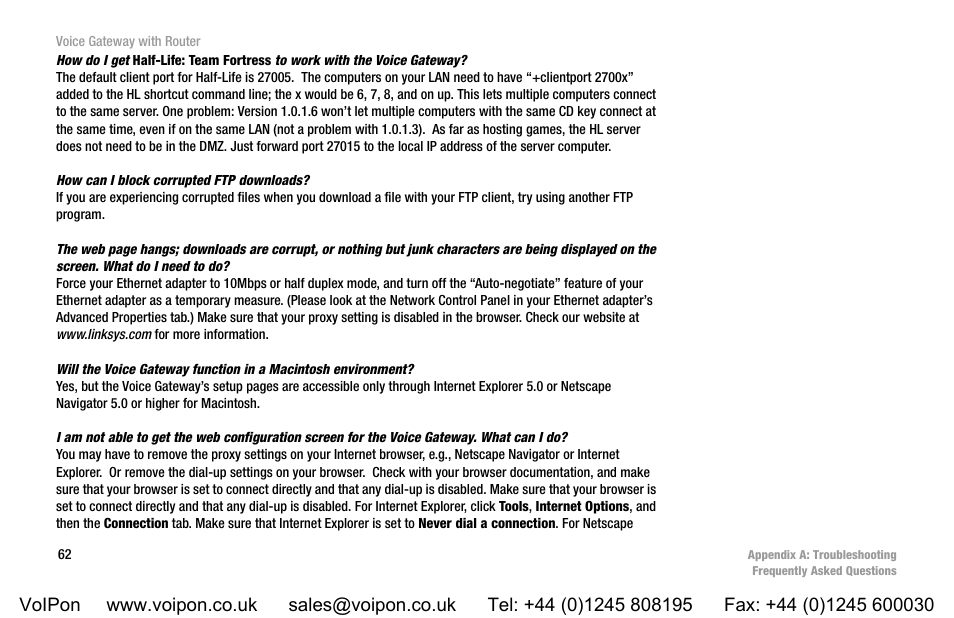 Linksys SPA3102 User Manual | Page 70 / 100